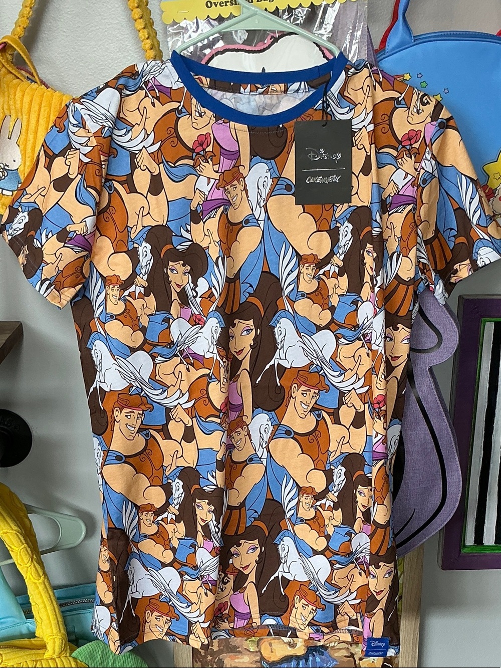 Disney Hercules All-Over Character Tee - AOP